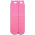 thumbnail image 5 of 4 Pairs of Ultra Soft Non-Slip Grip Slipper Socks, Pink - Fall Injury Prevention Hospital Sock for Safety, Comfort and Warmth - All Around Tread Pattern, 5 of 5