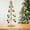 A, variant on HongHeng Clearance Under $2.00 Tabletop Metal Christmas Tree Wrought Iron Ornament Display Stand Christmas Ornament 11 Inch Desktop Decorations Mini Xmas Tree