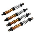 thumbnail image 4 of Voiture RC 1/10, Haute Résistance 100 mm 4 Pcs Ressorts Doubles Alliage pour Voiture RC Crawler Or, Couleur Ti, 4 of 7