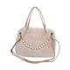 thumbnail image 2 of Bolso de felpa para mujer, cómodo, moderno, ligero, con asa superior, para llevar debajo del brazo. Caqui, 2 of 9