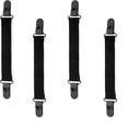 thumbnail image 1 of Adjustable Boot Straps Clips, 4 Pcs Boot Straps for Cowboy Boots, Adjustable Elastic Clamp for Pants for Women and Men Riding Motorcycle Mitten Pants(Black), 1 of 4
