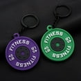 thumbnail image 5 of YANONELRY PVC Mini Barbell Plates Keychain -Kettlebells DlY Silicone Dumbbell Keyring -Gym Gifts for Gym Lovers Fitness Trainer Gift Backpack Jewelry, 5 of 7