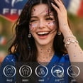 thumbnail image 7 of Patriotic Body Glitter Stick, Face Glitter, Red White and Blue Glitter Stick, 4th of July Decorations, 4th of July Outfits for Women, Hair Glitter for Kids, Independence Day Glitter Makeup(xxw), 7 of 7