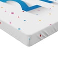 thumbnail image 2 of Ambesonne Colorful Fitted Sheet, Party Birthday Words, Twin Size, Multicolor, 2 of 3