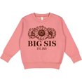 thumbnail image 2 of Inktastic Big Sis Est. 2025 Toddler Sweatshirt, 2 of 4