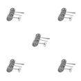 thumbnail image 1 of Wosthever 4 - 1 herramienta para apagar mechas de acero inoxidable, recortadora de velas plateada Type2 NO2, 1 of 1