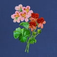 thumbnail image 2 of CafePress - Geranium Variete By Pierre Joseph Redoute Maternit - Maternity Dark T-Shirt, 2 of 3