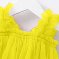 thumbnail image 4 of Tkrady Dress for Girls Spring Summer New Colorful Sling Tulle Fashionable Princess Dresses with Headband, Sizes 1-4 Years, 4 of 6