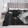 thumbnail image 4 of Funny Graphic Blanket for All Seasons Soft Lightweight Flannel Throw Blanket Aesthetic Warm Air Conditioner Blanket for Couch Bed Living Room 60"X50", 4 of 6