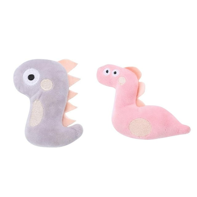 Juguetes de hierba gatera de peluche Salvador divertidos animales pequeños interactivos para mascotas masticar dinosaurio serpiente