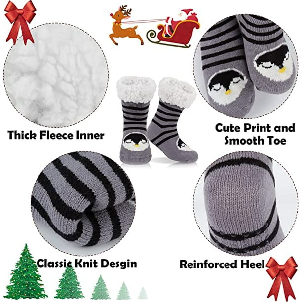 Pet Knitting Socks Printed Dog Socks Non-slip Cat Shoes Warm Elastic Winter
