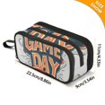thumbnail image 4 of FORMRS Pencil Case with 3 Compartments Zipper Pouch, Elementary School Level and up, Game Day, 4 of 8