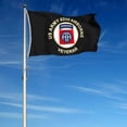 thumbnail image 2 of Double Sided US Army Veteran 82nd Airborne Flag Banner with Brass Grommets 3x5 Feet, 2 of 4