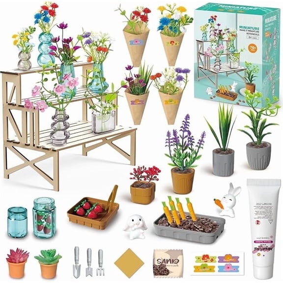 EP EXERCISE N PLAY Make It Mini Botanicals Collectibles Playset