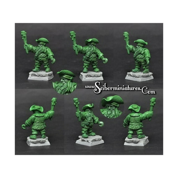 Scibor Monstrous Miniatures Pirate Dwarf #12 New