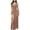 A-Coffee241, variant on Double Slit Accent Fitted Dress For Women Deep V Neck Sleeveless Bodycon Maxi Dress Chic Night Out Dress