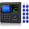 thumbnail image 1 of Système de Contrôle d'Accès Biométrique Rfid Clavier Rfid Usb Système d'Empreintes Électronique Heure Horloge Attention, 1 of 5