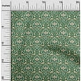 thumbnail image 2 of oneOone Cotton Cambric Forest Green Fabric Asian Block Dress Material Fabric Print Fabric By The Yard 56 Inch Wide, 2 of 4
