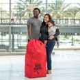 thumbnail image 5 of Disney Baby by J.L. Childress Gate Check Bag for Single & Some Double Strollers, Travel Bag for Airplane - Red Mickey Mouse, 5 of 9