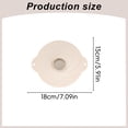 thumbnail image 2 of Reusable Silicone Lids for Bowls,6inch Universal Microwave Splatter Cover, Airtight Food Storage Lids for Cups, Plates, Pots, Pans, Heat Resistant Lid for Kitchen, Fridge, Dishwasher Safe, 2 of 7