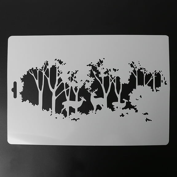 YIEMEEN Cake Cookie Stamping Mold Decoration Spray Stencil Hollow Wall Painting Template