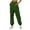 A-Green98, variant on Bibifish Women's Pants Fleece Lined Cargo Sweatpants Elastic Waist Soft Cozy Fall Winter Loose Fit Loungewear Pants With Side Pocket