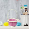thumbnail image 5 of Clearance Under 5$ Party Balloon, FNGZ Mini Easter Baskets for Crafts Decor Mini Rattan Picnic Basket Kids Easter Baskets Empty Plastic Easter Basket for Easter Egg Hunt, 5 of 6