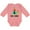 Mauve, variant on Inktastic First Birthday Turtle 1 Year Old Boys or Girls Long Sleeve Baby Bodysuit