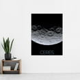 thumbnail image 2 of NASA Dawn Spacecraft Dwarf Planet Ceres Close Up Poster Extra Large XL Wall Art Poster Print, 2 of 3
