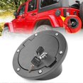thumbnail image 3 of Fuel Tank Cap Lock Cover + With 2 Key Lock Szzt04145 For Jeep, 3 of 5