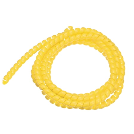 Uxcell 8mmx10mm Flexible Spiral Tube Cable Manage Cord 2 Meters Length Yellow price history on PriceWatchPro