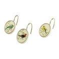 thumbnail image 2 of Avanti Linens, Gilded Birds Shower Hooks, Ivory, Set of 12, 2 of 2