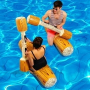 Flotteur gonflable pour piscine Cergrey, flotteur gonflable à l'eau, 4 pièces PVC adultes enfants sports nautiques jouet flottant piscine plage flotteur gonflable