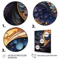 thumbnail image 3 of Designart "Mystic VORTEX I" Abstract Floater Framed Canvas Wall Art, 3 of 7