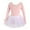 a-Light Pink41, variant on VNKIDY Girls Dress Kids Fashion Multiple Colors Long Sleeve Crewneck Elastic Waist Ballet Leotards Skirt Detail Sheer Panel Comfortable Fit Stylish Dress For Dance Practice Casual Dress