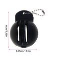 thumbnail image 4 of VONKY Golf Marker Stencil Convenient Ball Liner Fashionable Alignment Tool Versatile Line Scriber Golfing Slides for Drawing Use Beads/Black, 4 of 5