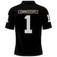thumbnail image 3 of Youth GameDay Greats #1  Black Vanderbilt Commodores Football Jersey, 3 of 4