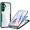 Green, variant on 360°All-Inclusive Phone Case for Samsung Galaxy S23 FE, [Built in Screen Protector] Dual Layer Full Body Shockproof Clear Cover Case [Not-Yellowing] for Samsung Galaxy S23 FE QB-Pink