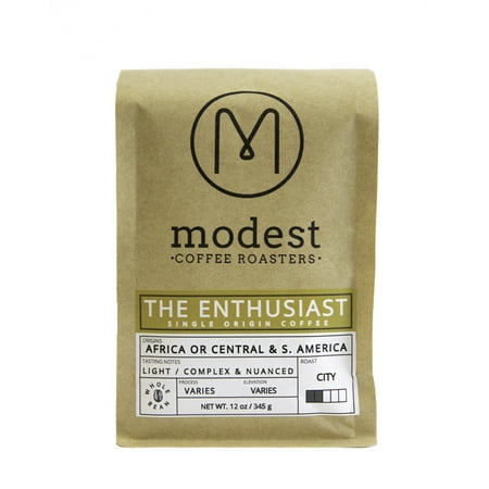 Modest Coffee Roasters, Coffee So The Enthusiast 12 Oz
