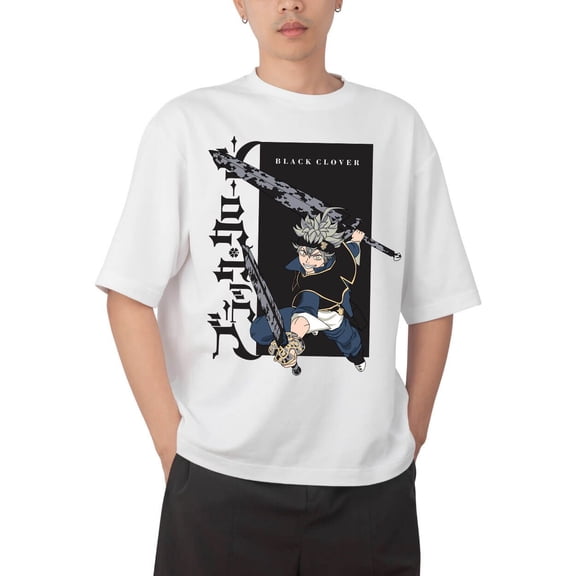 Black Clover Anime T-Shirt, Asta Tee Sizes S-5Xl GooGate