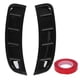 thumbnail image 1 of Front Bumper Side Vent Spoiler, Improves Vehicle Appearance, Increases Aerodynamics, Universal Fit for Cars, Gloss Black, 1 of 4