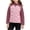 Purple, variant on Purcolt Girls Thermal Puffer Softshell Jackets Lightweight Casual Stand Neck Long Sleeve Full Zipper Loose Fit Winter Outerwear with Pockets for 2-15Y