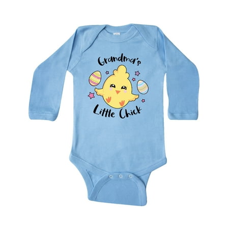 

Inktastic Happy Easter Grandma s Little Chick Gift Baby Girl Long Sleeve Bodysuit