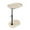 Withe, variant on Yabanana C Shaped Side Table End Table, 360° Swivel and Adjustable Height Side Table Sofa Table for Couch (Brown)