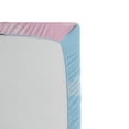 thumbnail image 2 of Ambesonne Dog Fitted Sheet, Puppies on Sofa Heart Shape, Twin XL Size, Blue Pink White, 2 of 2