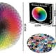 thumbnail image 4 of 1000 Pieces Rainbow Round Puzzle For Adults, Colour Gradient Jigsaw Puzzle, Difficult Puzzle For Adults Kids 14+, 4 of 5