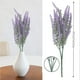 thumbnail image 2 of Bunches Artificial Lavender Flowers Bunch Purple, Fake Lavender Plant for Wedding, Kitchen, Living Room, Bedroom, Yard, Patio, Balcony, Party, Garden, 2 of 5
