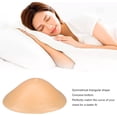thumbnail image 2 of GGB-Breast Prosthesis Mastectomy, Soft Silicone Triangular Shaped Concave Bottom Prosthetic Breast for Crossdresser, Prosthesis Mastectomy (Model 1)【0514】, 2 of 9
