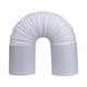thumbnail image 1 of Manguera de de aire acondicionado flexible, accesorio de reemplazo directo, práctica manguera de ventilación flexible telescópica para el, 1 of 9