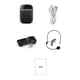 thumbnail image 2 of Amplificador de voz portátil para profesores con micrófono con cable Auriculares Pretina Recargable Tomshoo  Negro, 2 of 7